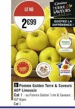 pomme golden 