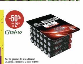 -50% S2E  Casino  Conte CLASSIC  CLASSIC  CLASSIC  GOVER  CLASSIC 