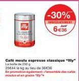 café moulu Illy