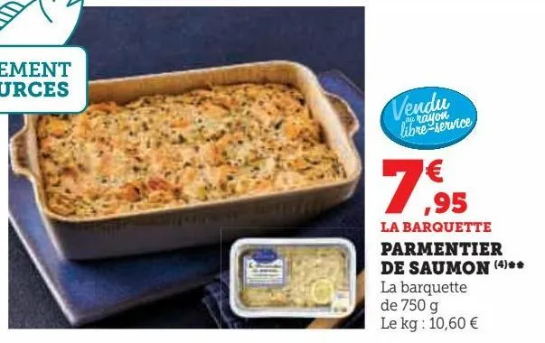 parmentier de saumon