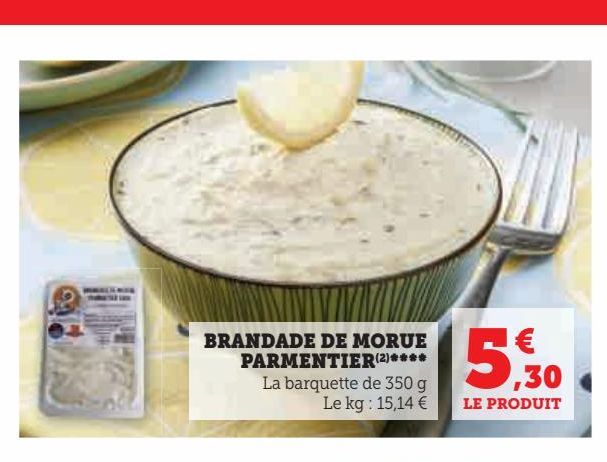 Brandade de morue parmentier