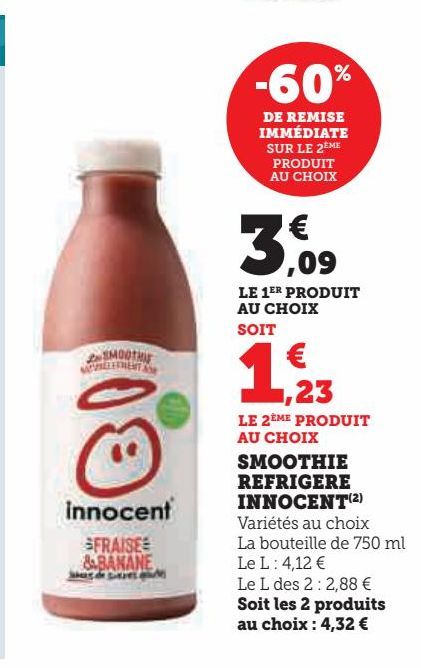 Smoothie refrigere Innocent