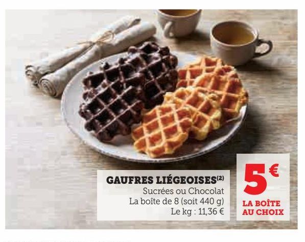 gaufres Liegeoises