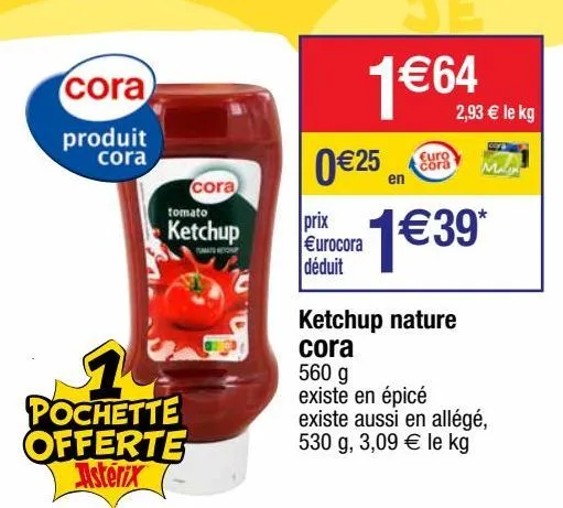 ketchup cora