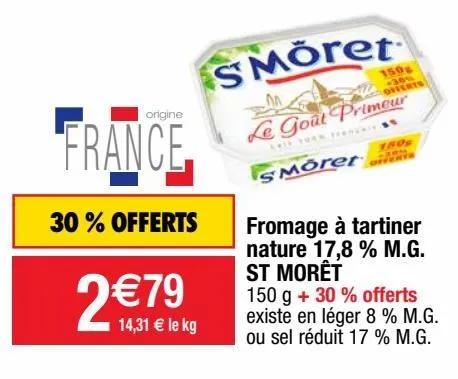 fromage st moret
