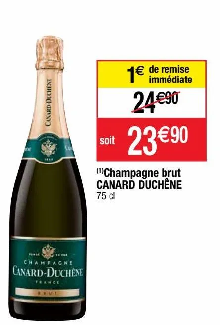 champagne brut canard-duchene