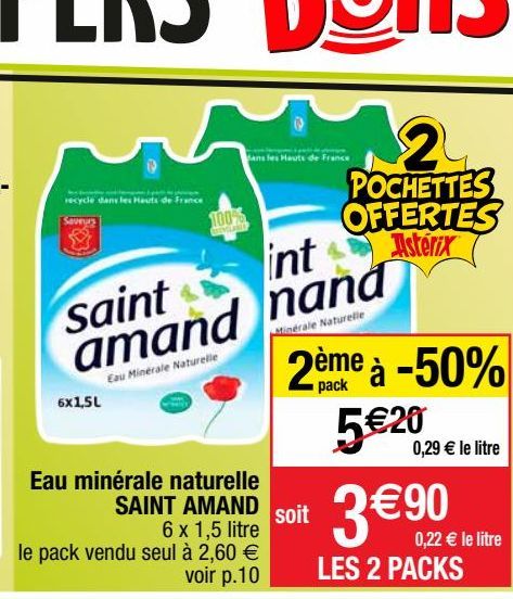 eau Saint Amand