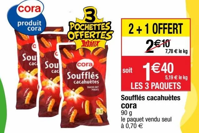 cacahuètes cora