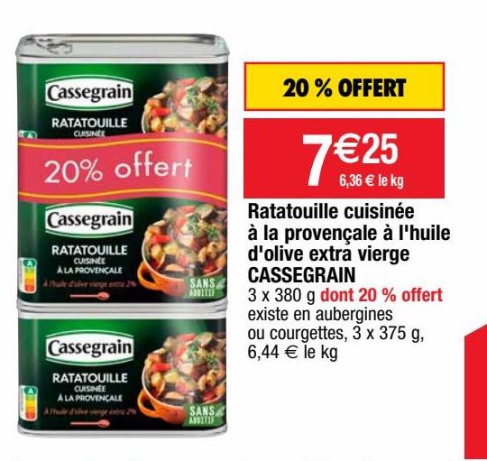 ratatouille Cassegrain