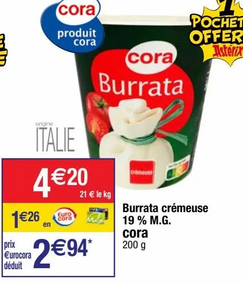 fromage cora