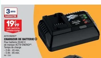 chargeur de batterie 