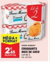 noix de coco Bonne maman