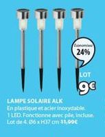 Lampe solaire 