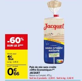 pain de mie Jacquet