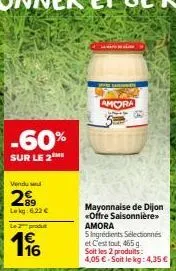 mayonnaise amora