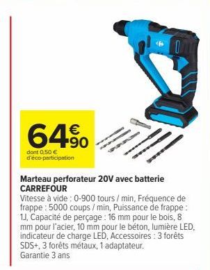 marteau perforateur Carrefour