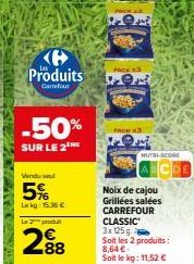 noix de cajou Carrefour