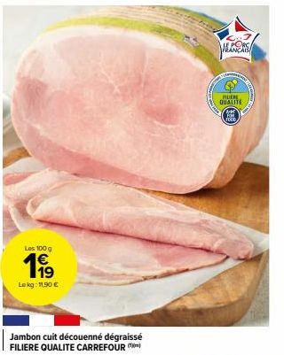 jambon cuit Carrefour