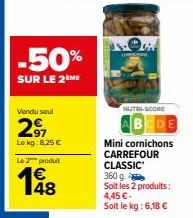 cornichons Carrefour