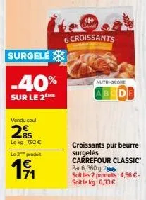 croissants carrefour