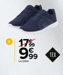 FO  17⁹9 999  €  La paire  TEX  