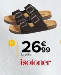 0269⁹  €  la paire  isotoner 