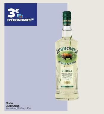 vodka Zubrowka