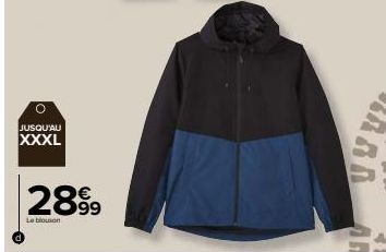 JUSQU'AU  XXXL  2899  Le blouson  RAD 