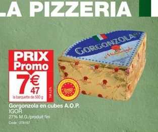 gorgonzola Promo