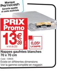 nappe Promo