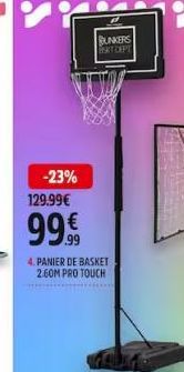 panier de basket 