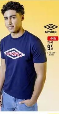 VER  umbro  -44%  1299€  99  & TEE-SH Home 