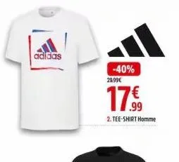adidas  -40%  29.99€  17.  2. tee-shirt homme 