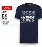 -33%  14.99€  9  TART  Ho  HACKE  JACK& JUNES JONES 