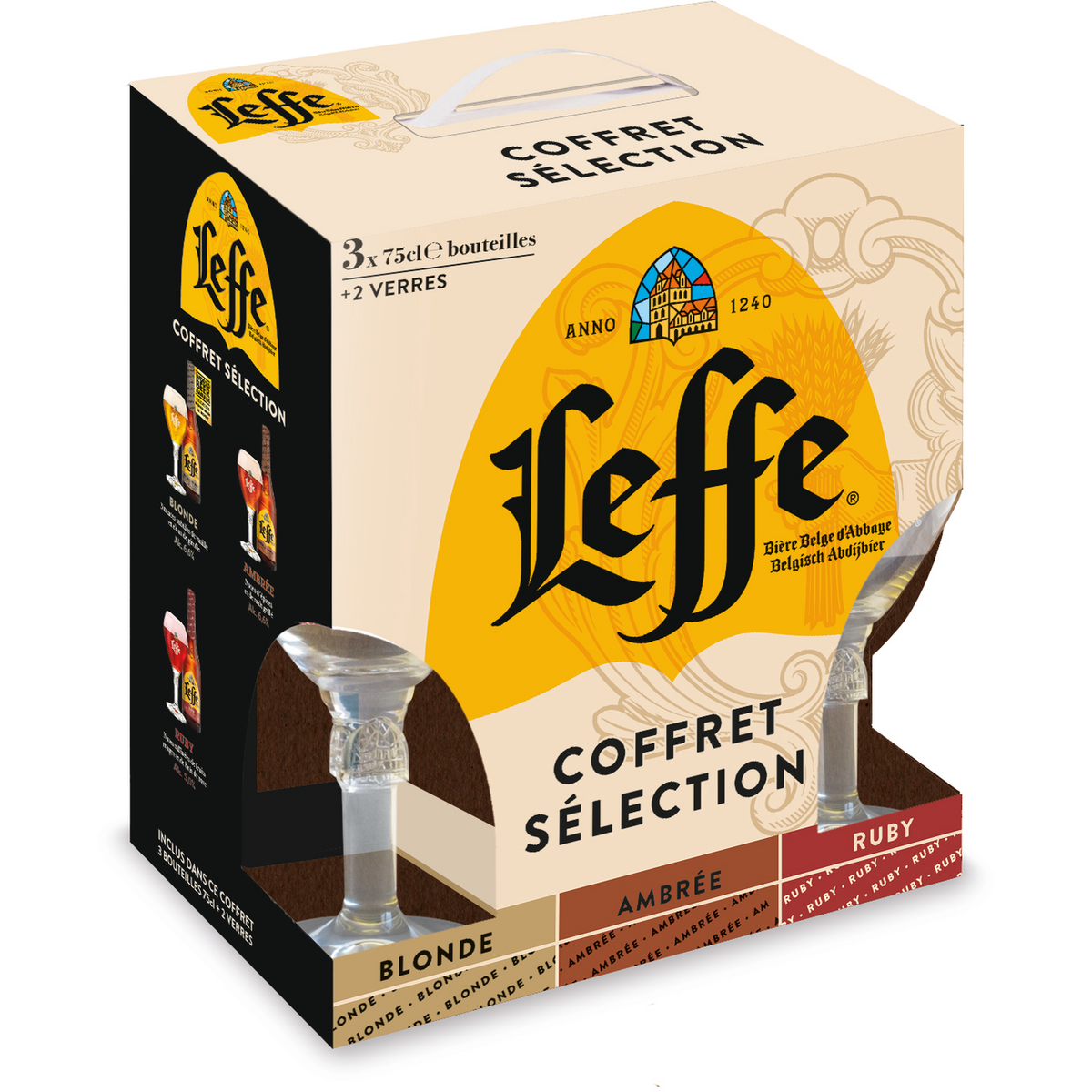 COFFRET BIÈRE ABBAYE DE LEFFE*