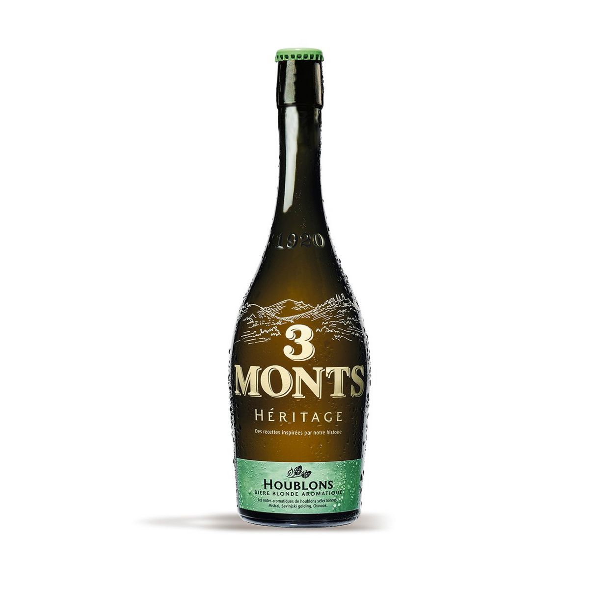 BIÈRE 3 MONTS HÉRITAGE HOUBLONS