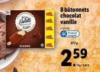 catali  t  classic  aaaaa  8 bâtonnets chocolat vanille  produkt  6729  2.59  -1,85€ 