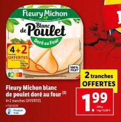 blanc de poulet Fleury Michon