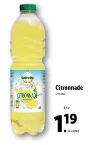 solevig  citronnade  citronnade  1,5l  119  1l=0,79€ 