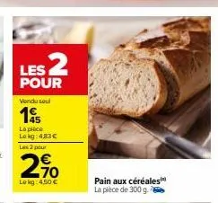 pain aux céréales 