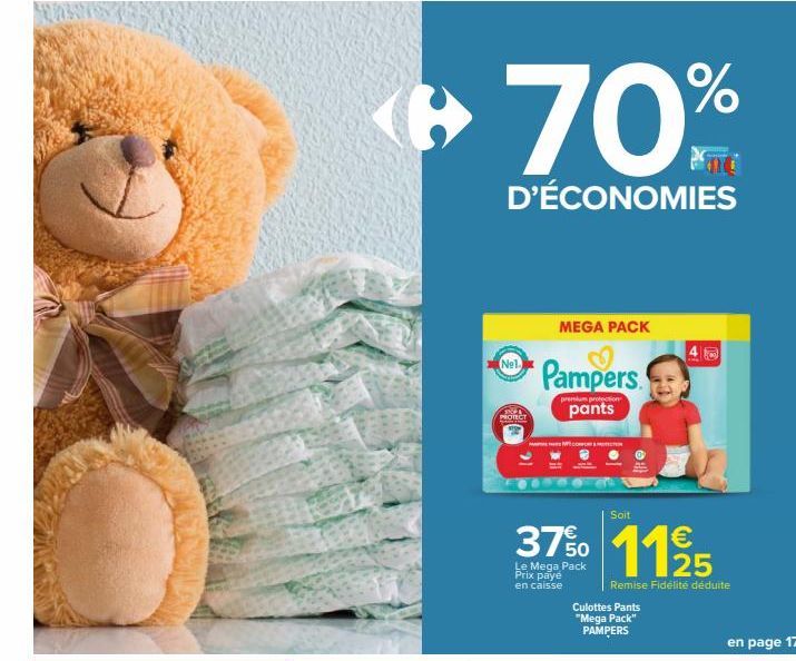 soldes Pampers