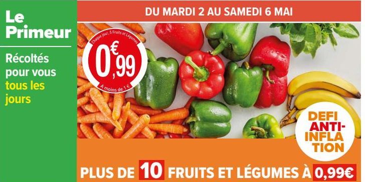 fruits et légumes TOUS