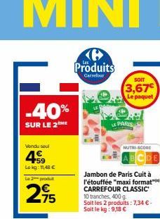 jambon Carrefour