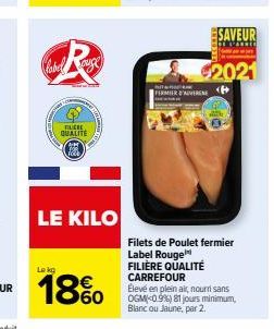 filets de poulet Label 5