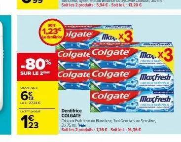 dentifrice colgate