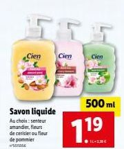 savon liquide 