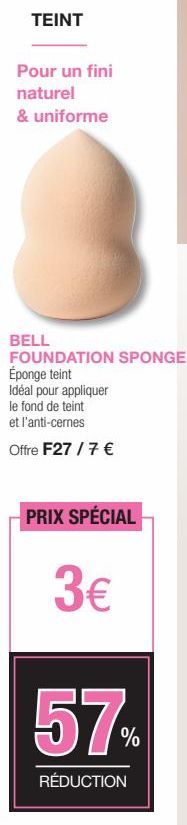 éponge Bell