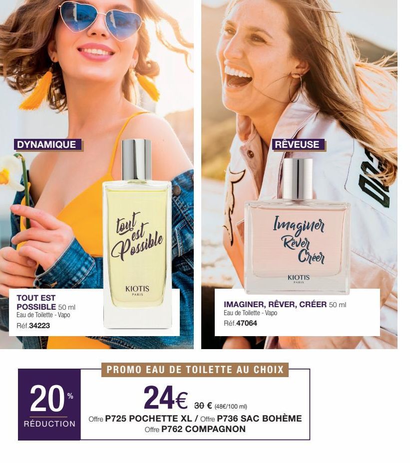 eau de toilette Promo