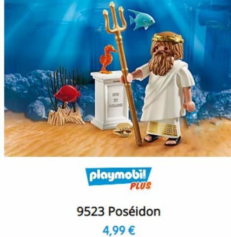 1001  101  playmobil PLUS  9523 Poseidon  4,99 € 