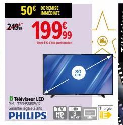 téléviseur LED Philips